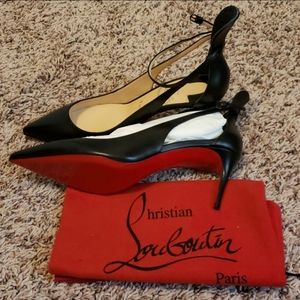 Christian Louboutin 70 Mascara Kid heels